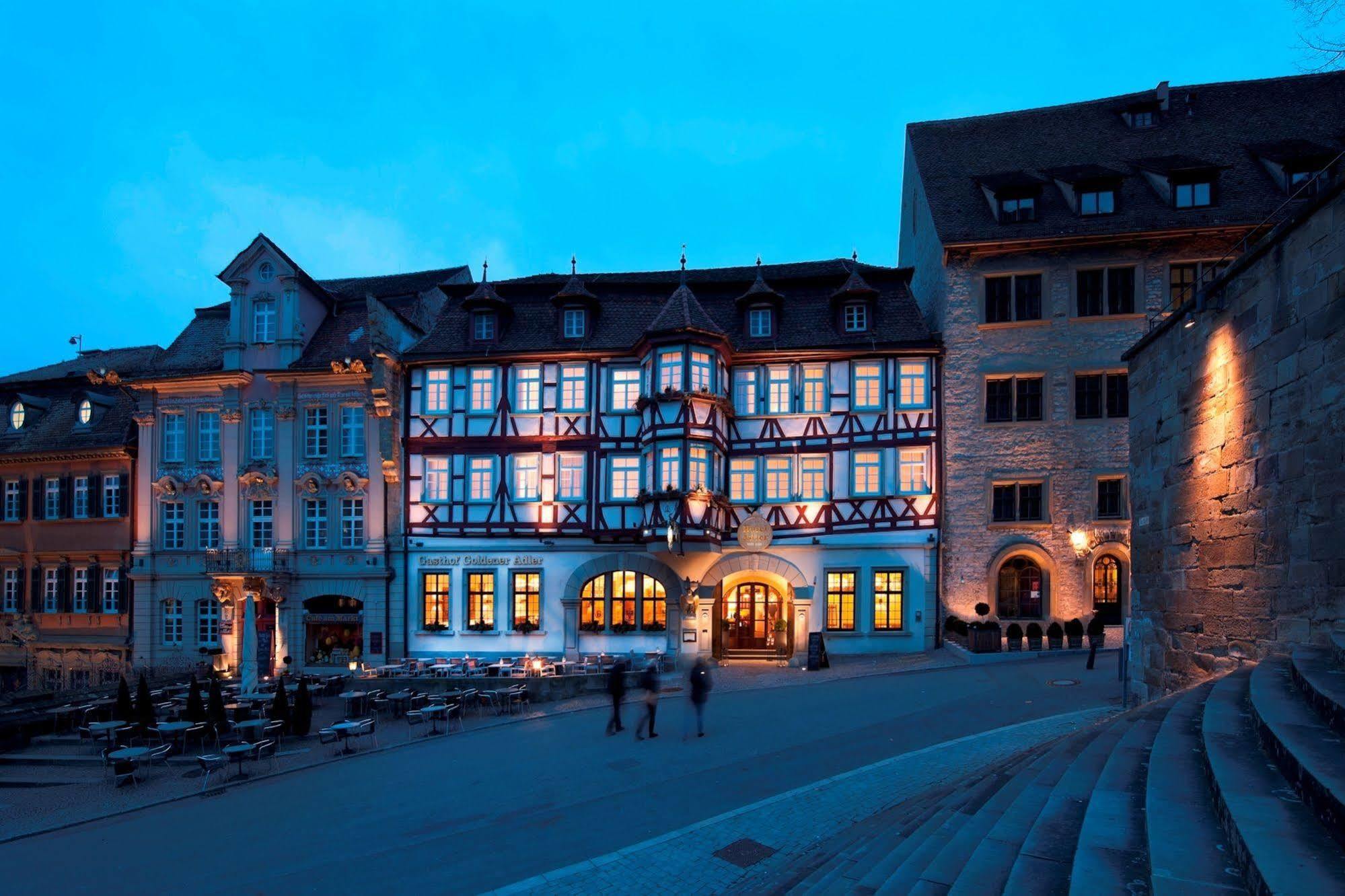 Stadt-Gut-Hotel Gasthof Goldener Adler Schwäbisch Hall Eksteriør bilde